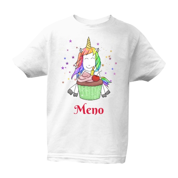 Tričko s potlačou Magický jednorožec s menom